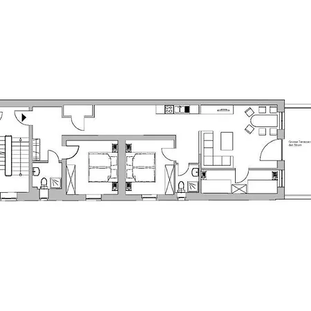 Amerika-suite - Versteck Am Strom Apartment *